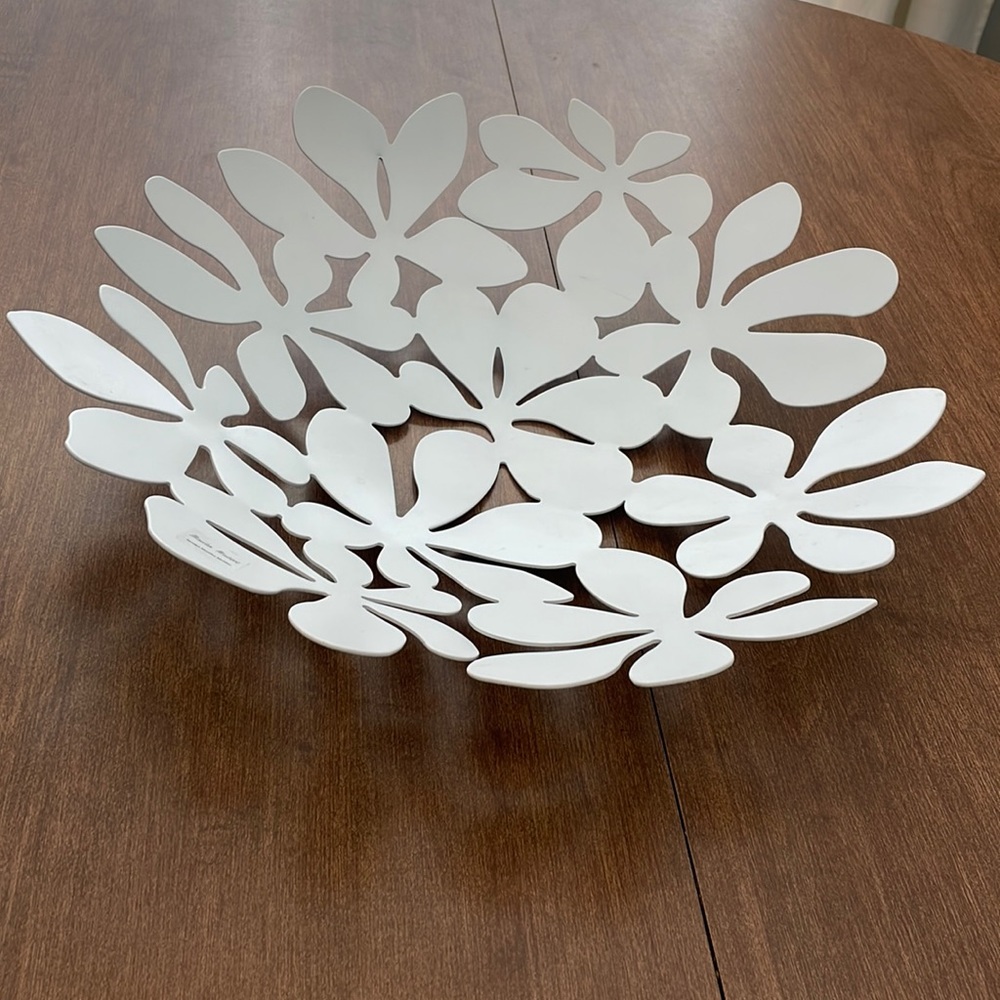 Ikea Stockholm Bowl Floral White